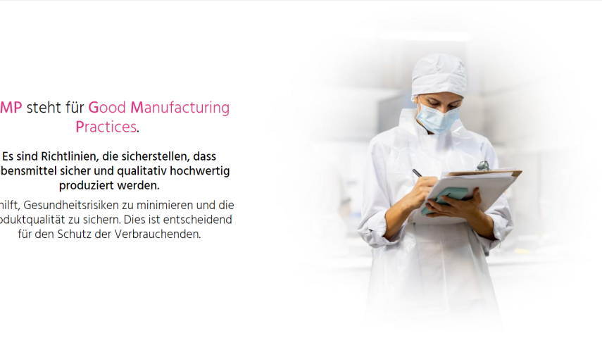 Good Manufacturing Practices (GMP) in der Lebensmittelindustrie